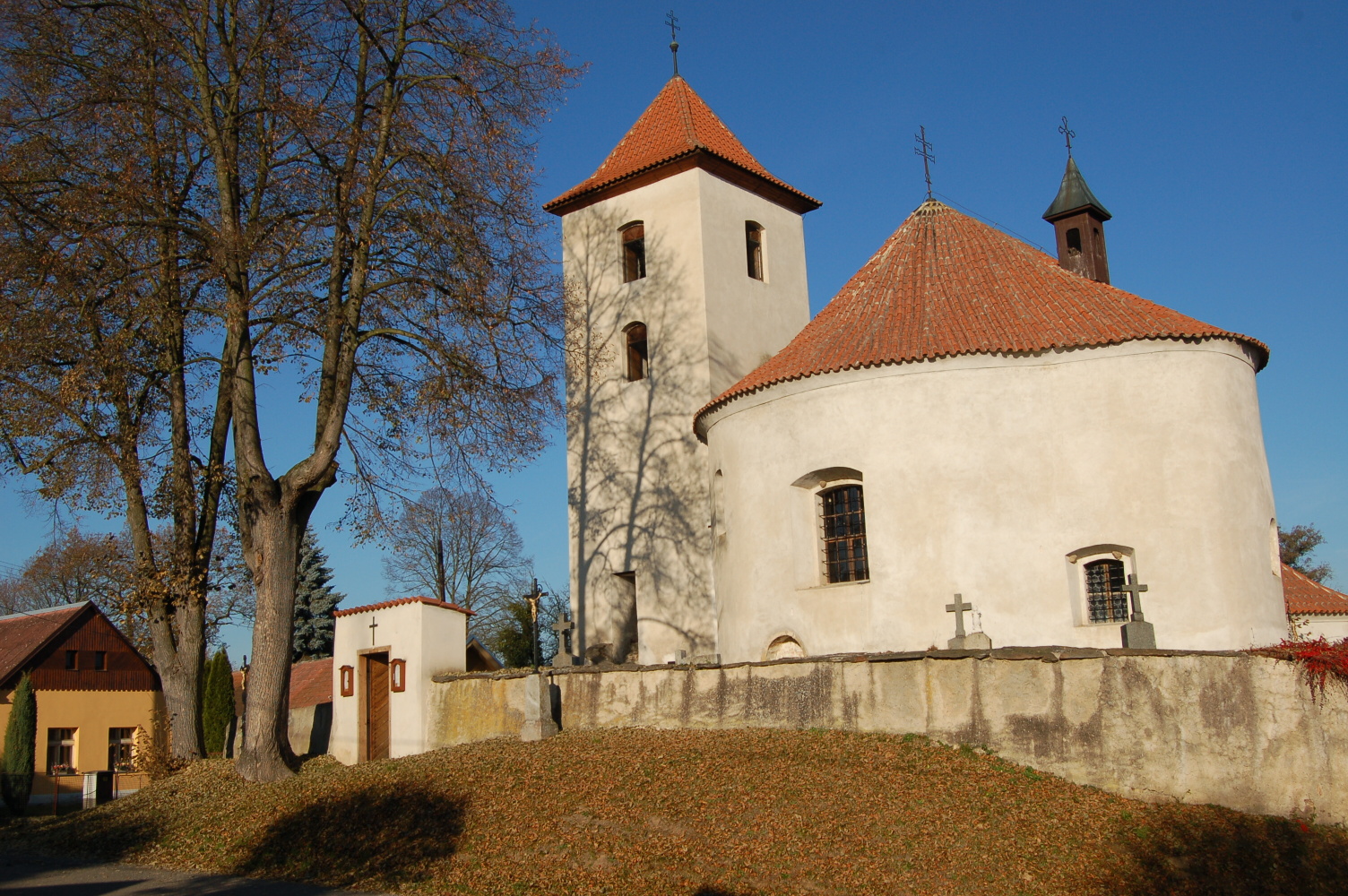 Kostel sv. Václava v Libouni.